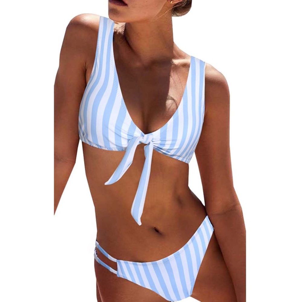 👙 Striped Bikini Set